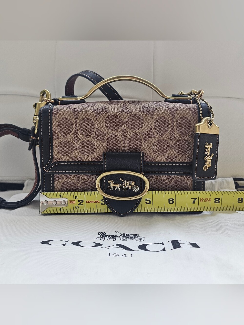 Authentic Coach Riley 18 1941 Colletion Bag - Picture 14 of 16
